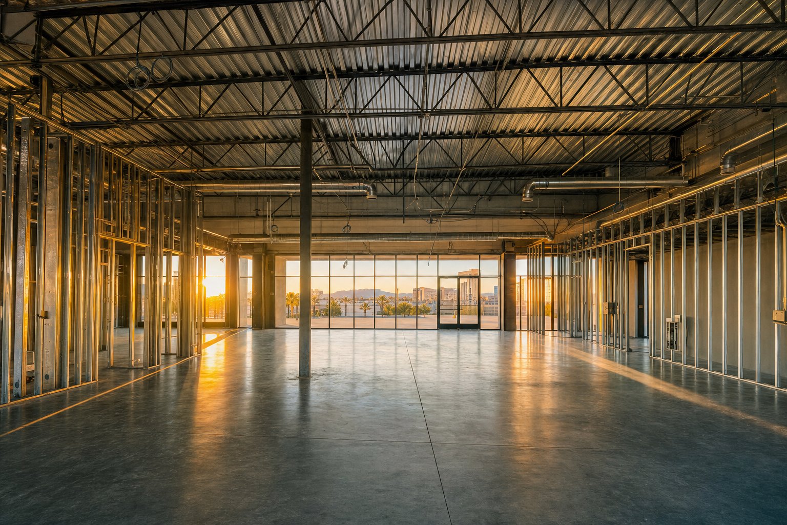 Commercial: tenant improvements, ground-up retail, office and industrial construction in the Las Vegas Valley