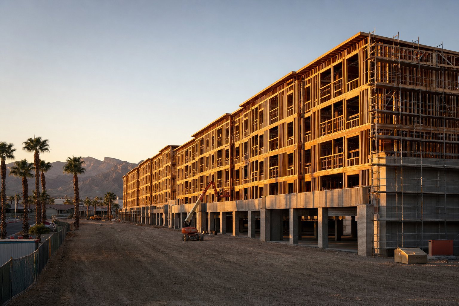 Multifamily: apartments, condominiums and build-to-rent construction in the Las Vegas Valley